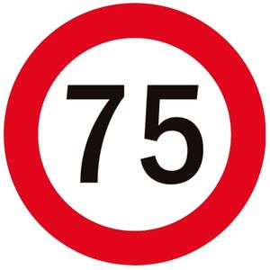 Bierviltjes verjaardag 75 jaar