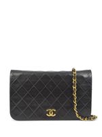 CHANEL Pre-Owned sac porté épaule Full Flap (1997) - Noir - thumbnail