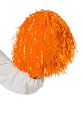 Pompom oranje