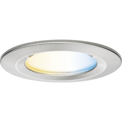 Paulmann 92448 LED-plafondlamp, LED-inbouwlamp 6 W IJzer (geborsteld)