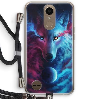 Where Light And Dark Meet: LG K10 (2017) Transparant Hoesje met koord
