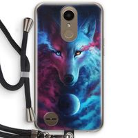 Where Light And Dark Meet: LG K10 (2017) Transparant Hoesje met koord