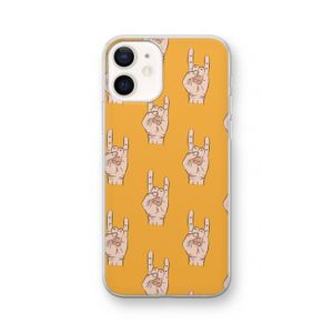 Rock: iPhone 12 Transparant Hoesje