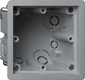 GIRA E22 inbouwdoos 1V voor vlakke montage voor hollewanden 289600