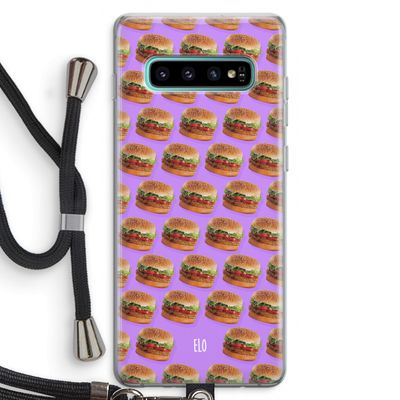 Giants: Samsung Galaxy S10 Plus Transparant Hoesje met koord