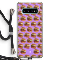 Giants: Samsung Galaxy S10 Plus Transparant Hoesje met koord