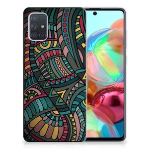 Samsung Galaxy A71 TPU bumper Aztec