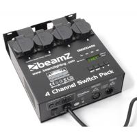 Beamz DMX-004DII 4-kanaals switchpack - thumbnail