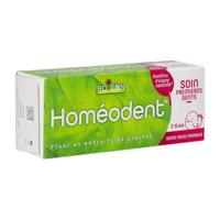 Boiron Homeodent Tandpasta Verzorging Melktanden Aardbei-Framboos Tube 50ml