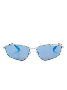 Balenciaga Eyewear lunettes de soleil à monture géométrique - Gris