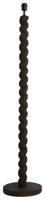 Light & Living Vloerlamp 'Nanno' Mangohout, 138cm, kleur Mat Grijs/Bruin (excl. kap)