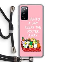 Bento a day: Samsung Galaxy S20 FE / S20 FE 5G Transparant Hoesje met koord