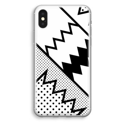 Pop Art #5: iPhone X Transparant Hoesje