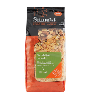 Smaakt Less Carb Vezelrijke Muesli