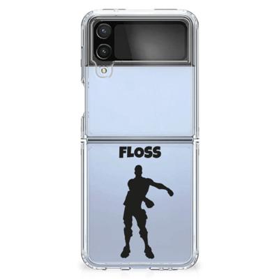 Samsung Galaxy Z Flip 4 Telefoonhoesje met Naam Floss