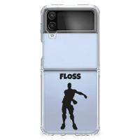 Samsung Galaxy Z Flip 4 Telefoonhoesje met Naam Floss