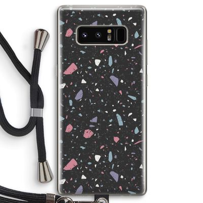 Terrazzo N°16: Samsung Galaxy Note 8 Transparant Hoesje met koord