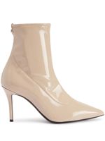 Giuseppe Zanotti bottines Mirea 90mm en cuir - Rose