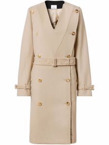 Burberry trench à boutonnière croisée - Tons neutres