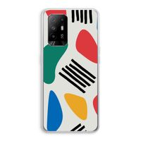 Illustratieve pop 1: Oppo A94 5G Transparant Hoesje