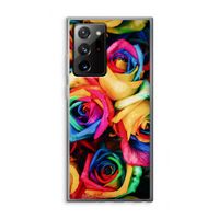 Neon bloemen: Samsung Galaxy Note 20 Ultra / Note 20 Ultra 5G Transparant Hoesje
