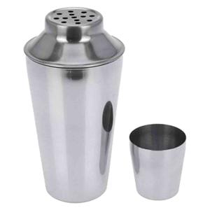 Excellent Houseware Cocktailshaker - zilver - RVS - 500 ml - cocktails maken - drank accessoires   -