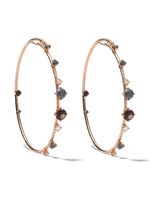 Mattia Cielo boucles d'oreilles Rugiada en or rose 18ct et diamant