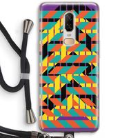 Skew Bee 2: OnePlus 6 Transparant Hoesje met koord
