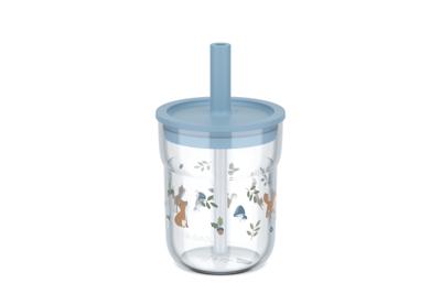 Mepal kinderglas mio 250 ml met rietje forest friends