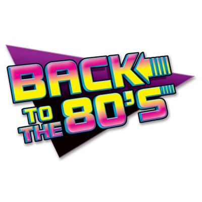 Eighties thema versiering - Set van 2x stuks - Wand decoratie bord - Back to the 80s - 40 x 60 cm Eighties thema versiering - Set van 2x stuks - Wand decoratie bord - Back to the 80s - 40 x 60 cm