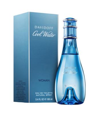 Davidoff eau de toilette spray coolwater woman 100ml dames