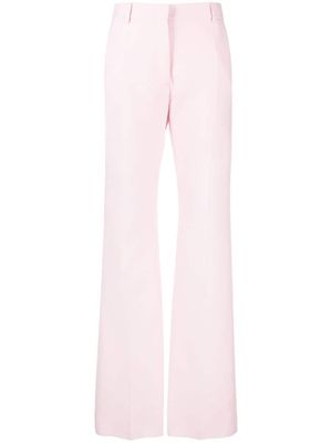 Valentino Garavani pantalon fuselé à taille haute - Rose
