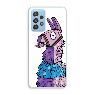 Lama: Samsung Galaxy A73 Transparant Hoesje