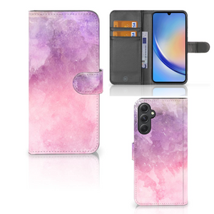 Hoesje Samsung Galaxy A24 4G Pink Purple Paint