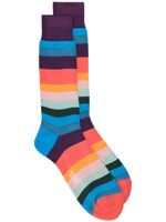 Paul Smith chaussettes Artist Stripe - Bleu - thumbnail