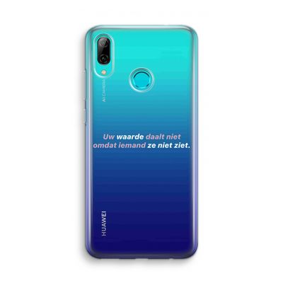 uw waarde daalt niet: Huawei P Smart (2019) Transparant Hoesje