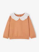 Babysweater met col karamel - thumbnail