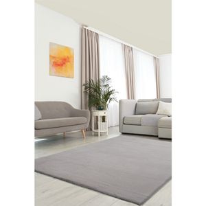 Hoogpolig Vloerkleed - Shaggy Supersoft - Beige-120 x 170 cm