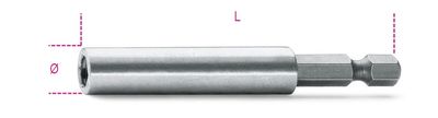 Beta Bithouder met borgring voor bits 5,5 mm aansluiting en 1/4” aansluiting 882M - 008820005