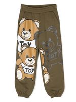 Moschino Kids pantalon de jogging Teddy Bear - Vert