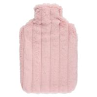 Warmwaterkruik - roze - 1,75L - fluffy pluche hoes - bedkruik - kruik - kruik met hoes Warmwaterkruik - roze - 1,75L - fluffy pluche hoes - bedkruik - kruik - kruik met hoes