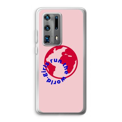 Run The World: Huawei P40 Pro Plus Transparant Hoesje