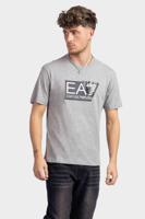 EA7 Emporio Armani Visibility T-Shirt Heren Grijs - Maat XS - Kleur: Grijs | Soccerfanshop