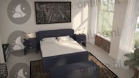 Elektrische boxspring 140 x 200 cm- stofkleur 7016