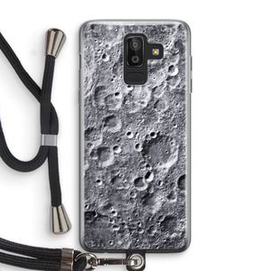 Maanlandschap: Samsung Galaxy J8 (2018) Transparant Hoesje met koord