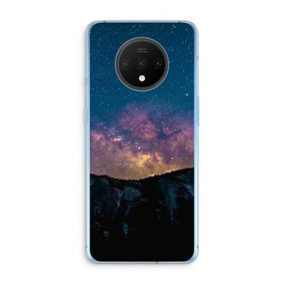 Travel to space: OnePlus 7T Transparant Hoesje