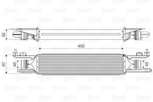 Intercooler, inlaatluchtkoeler 818578