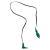 Cioks 4050 Flex 4 center positive DC kabel met 2.5 mm plug