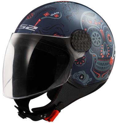 LS2 jethelm "of558 sphere lux ii maxca" helmet of558 sphere lux ii maxca or gr. s