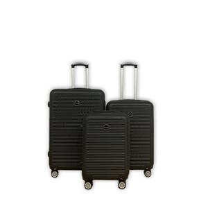 TVR-Travel® - Kofferset Bruno - Koffers - Set van 3 - S/M/L - Zwart